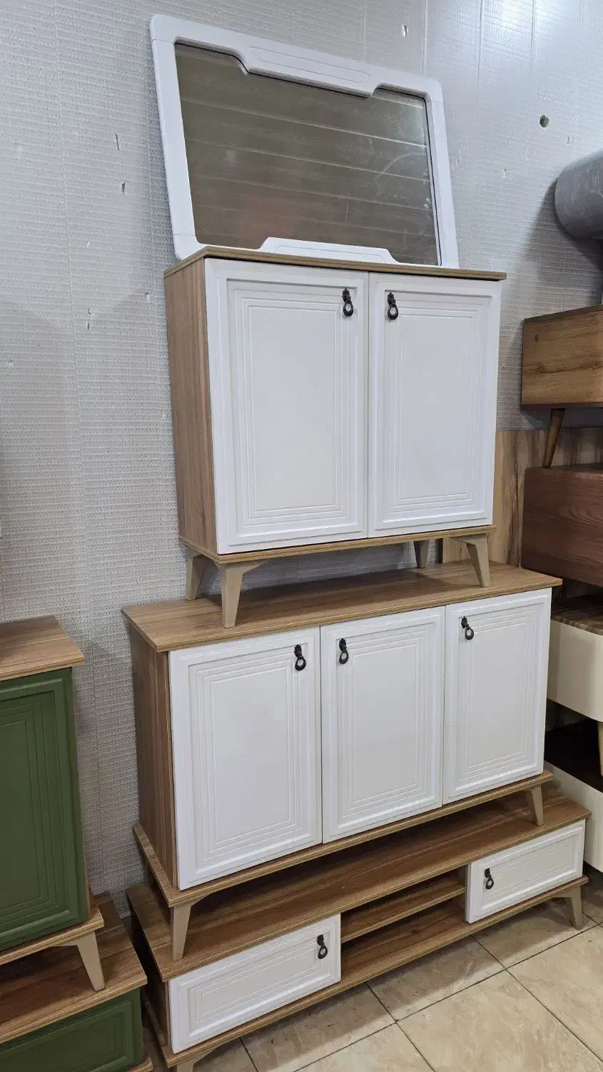 جاکفشی میزtv|جاکفشی، کمد، دراور|رشت, رودبارتان|دیوار