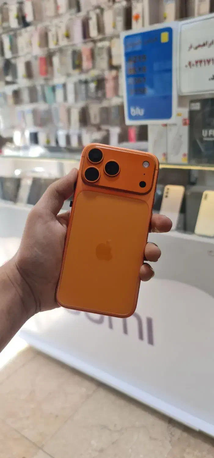 اپل iPhone 17ProMax باحافظه ۲۵۶ گیگ سوپر فول کپی|موبایل|مشهد, کوثر|دیوار