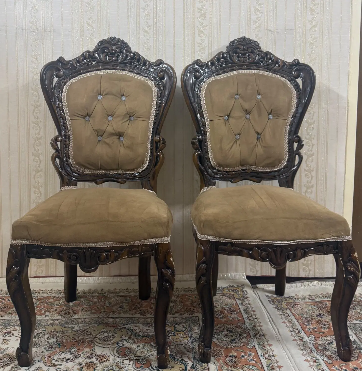 مبل استیل منبتکاری/طرح برجسته پشت و رو/میزبان ها|مبلمان خانگی و میز عسلی|تهران, حمزهآباد|دیوار