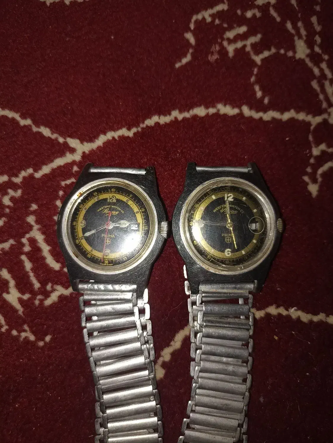 دو عدد ساعت وستن واچ کوکی عتیقه|ساعت|کاشمر, |دیوار