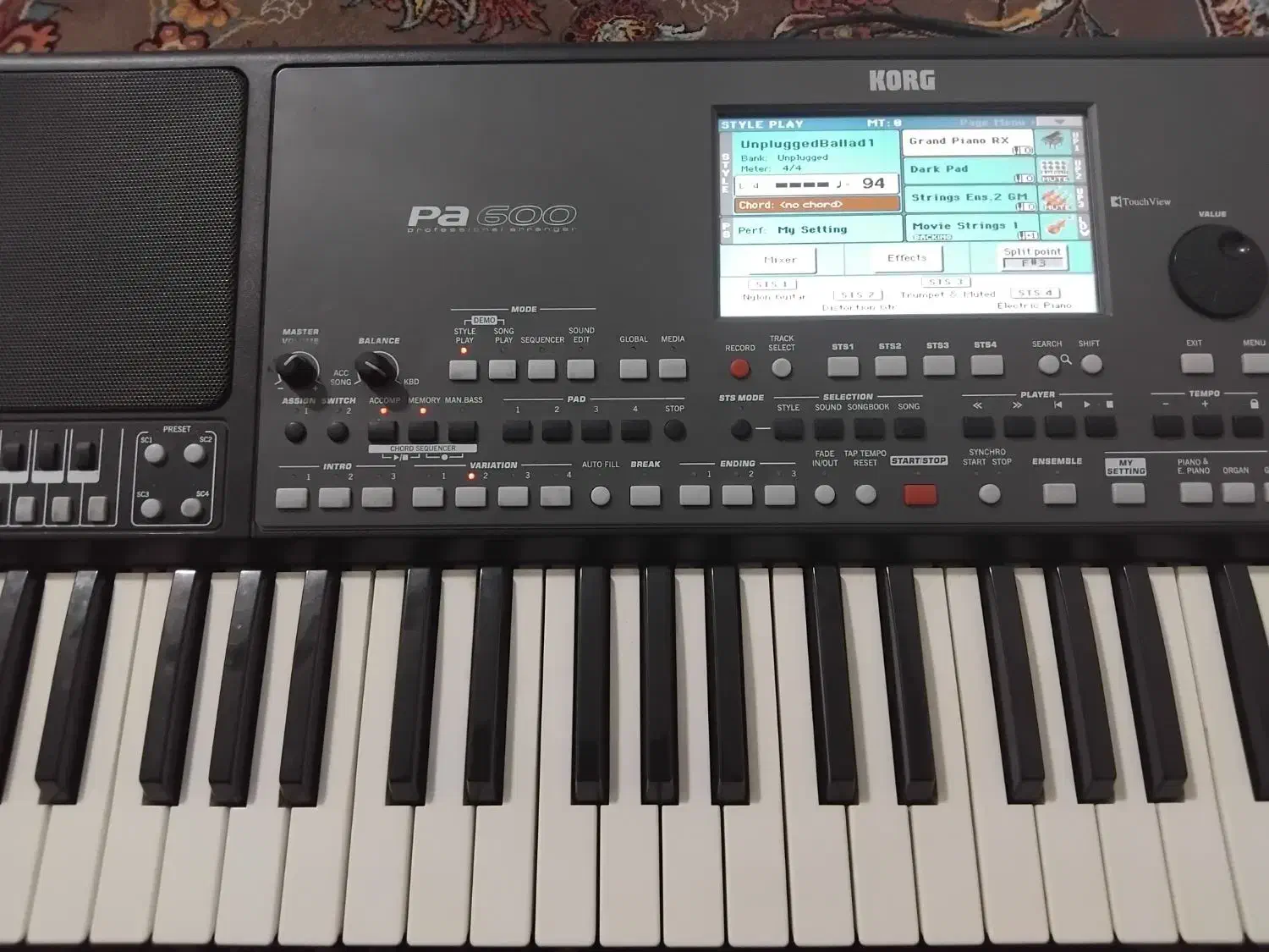 pa600 سالم وخونگی|پیانو، کیبورد، آکاردئون|مشهد, حضرت حجت|دیوار