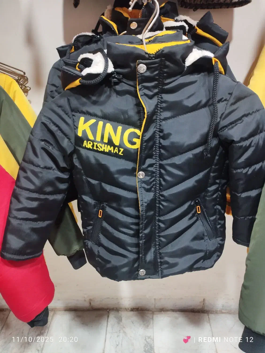 کاپشن دخترانه. پسرانه.|لباس|گناباد, |دیوار