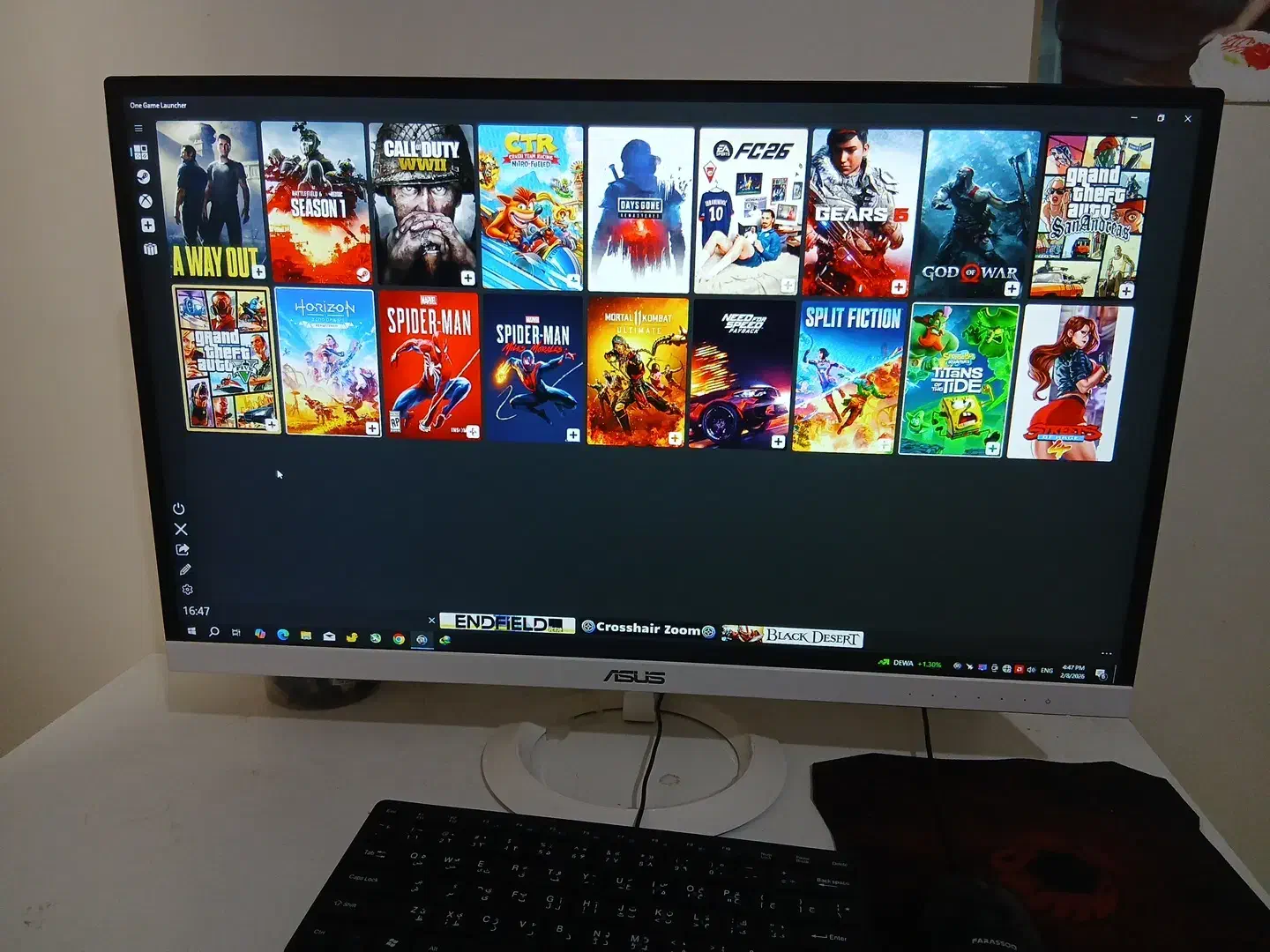 کیس گیمینگ فول گیم + مانیتور گیمینگ معاوضه با xbox|رایانه رومیزی|تهران, تولید دارو|دیوار