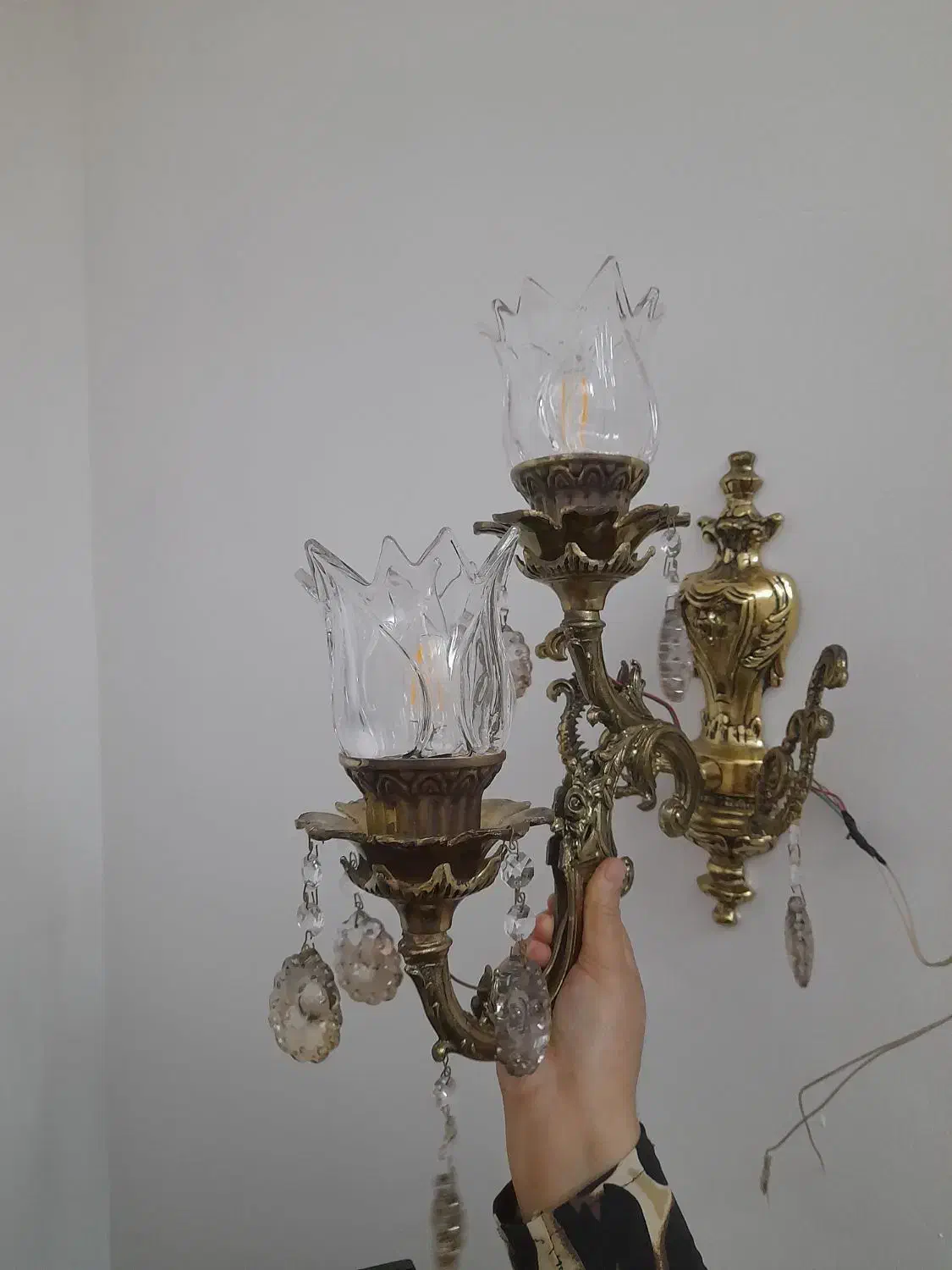 دیوارکوب لوستر|لوستر و چراغ آویز|مشهد, ایثارگران|دیوار