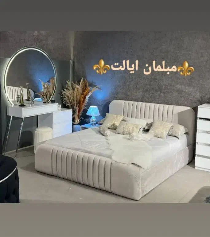 مبل ایالت همدان کد ۷۷۱۱۷۷ و سرویس خواب عروس|تخت و سرویس خواب|همدان, |دیوار