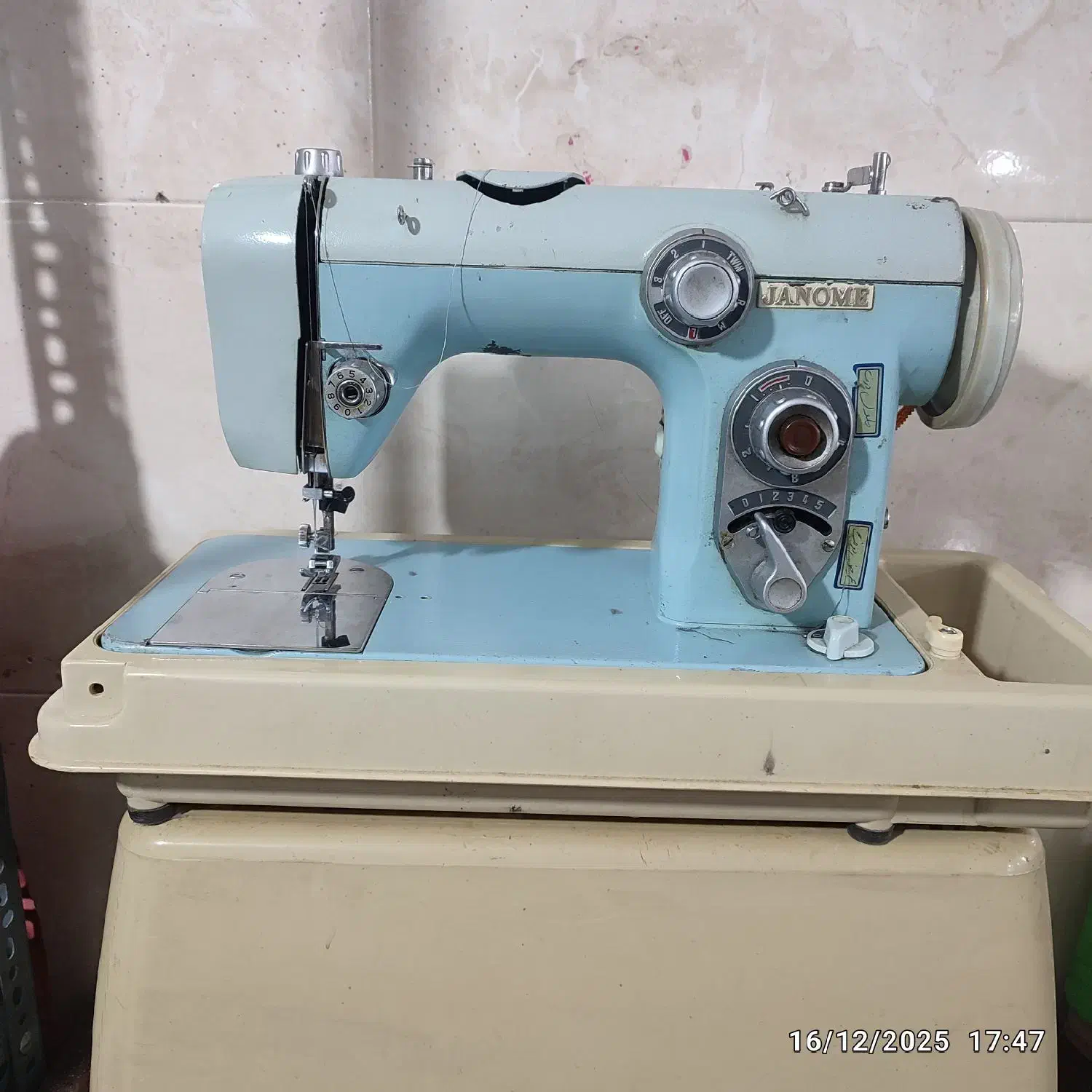 چرخ ژانومه|چرخ خیاطی و ریسندگی|کوهدشت, |دیوار