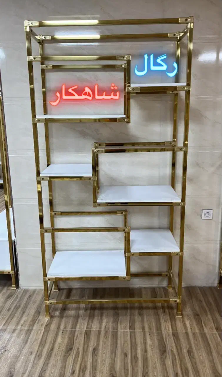 (کد۱۰۹)قفسه وسط ستون دار مقاوم و کاربردیو رگال دار|فروشگاه و مغازه|ارومیه, |دیوار
