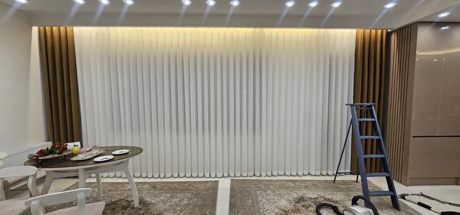 خشکشویی پرده|خدمات نظافت|کاشان, مفتح|دیوار