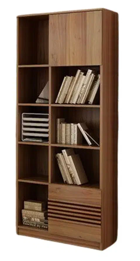 کتابخانه تکتا  برند سناچوب|کتابخانه، شلف، قفسه‌های دیواری|ساری, |دیوار