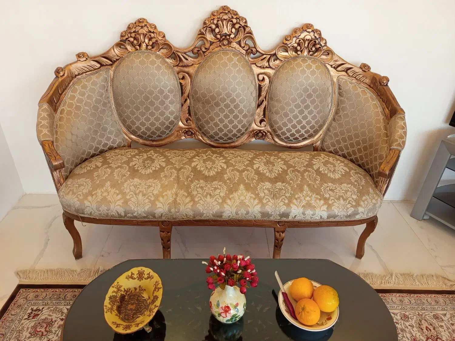 مبلمان استیل ۹ نفره|مبلمان خانگی و میز عسلی|دماوند, گیلاوند|دیوار