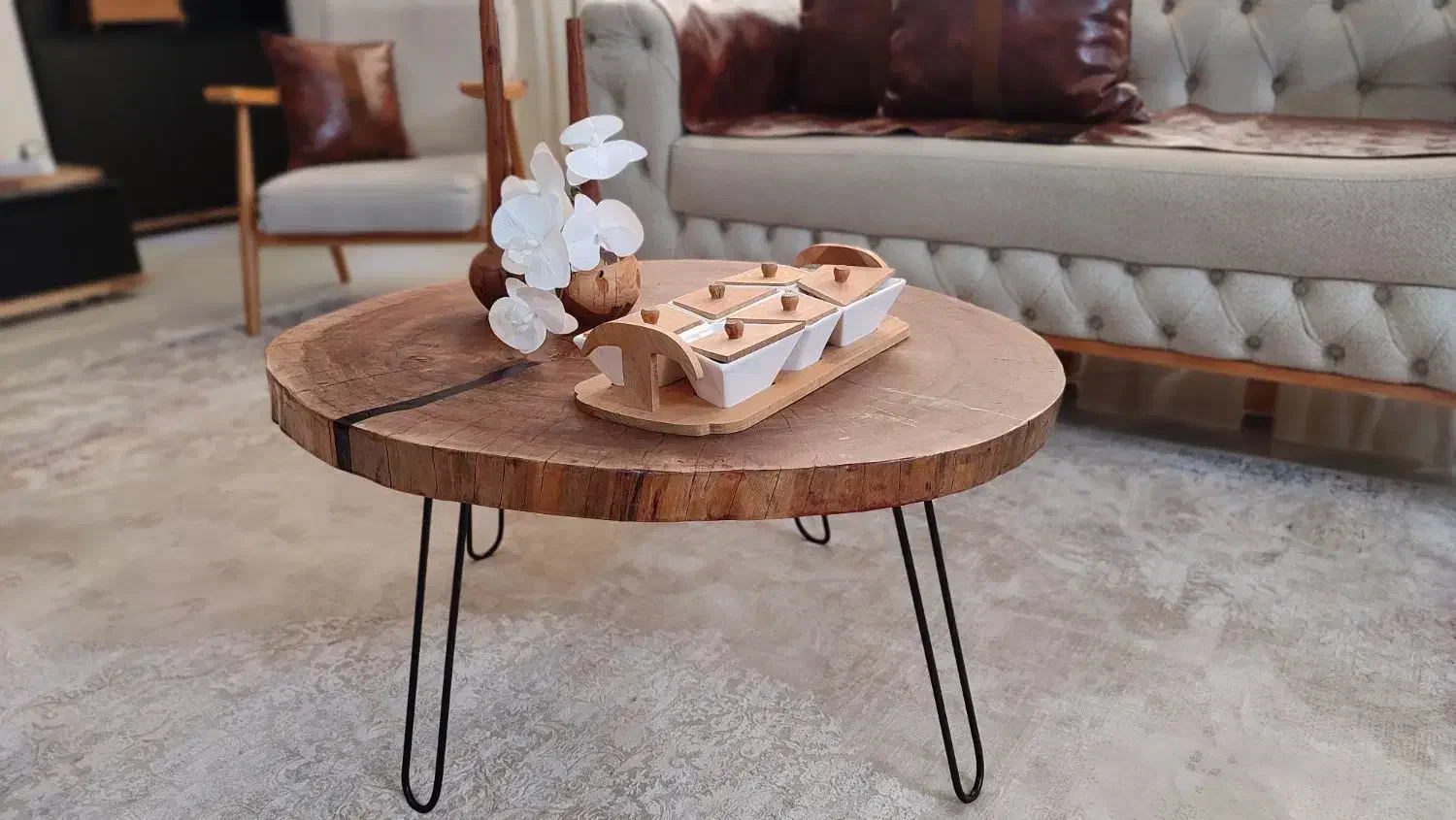 میز وسط و عسلی|مبلمان خانگی و میز عسلی|ری, جوانمرد قصاب|دیوار