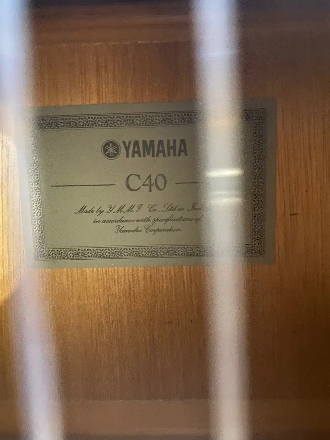 گیتار یاماها C40 اندونزی|گیتار، بیس، امپلیفایر|تبریز, |دیوار