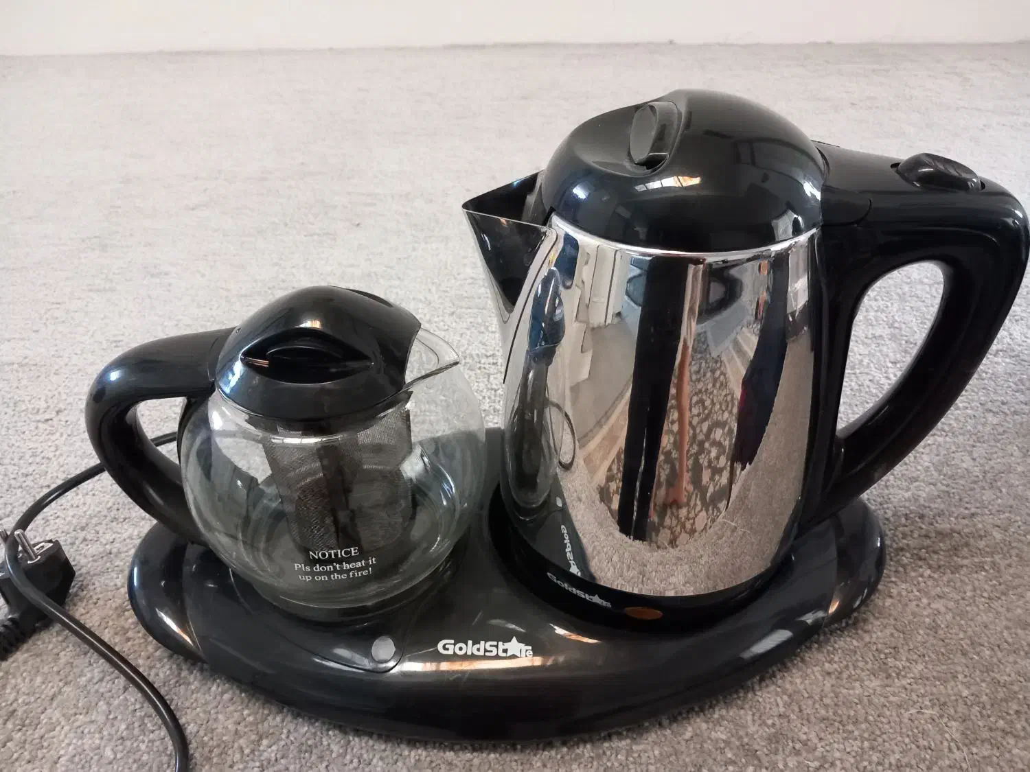 چای ساز نو اصلا استفاده نشده|سماور، چای‌ساز، قهوه‌ساز|خمینی‌شهر, |دیوار