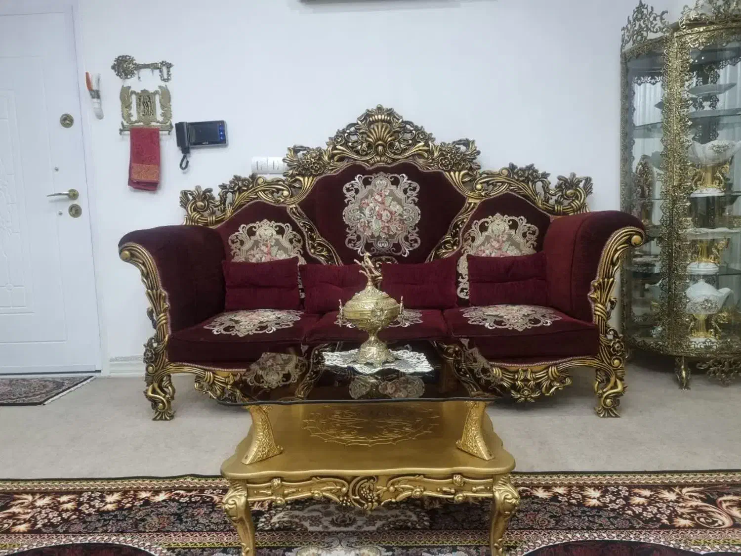 مبل و میزنهار خوری سلطنتی|مبلمان خانگی و میز عسلی|پاکدشت, حصار امیر|دیوار