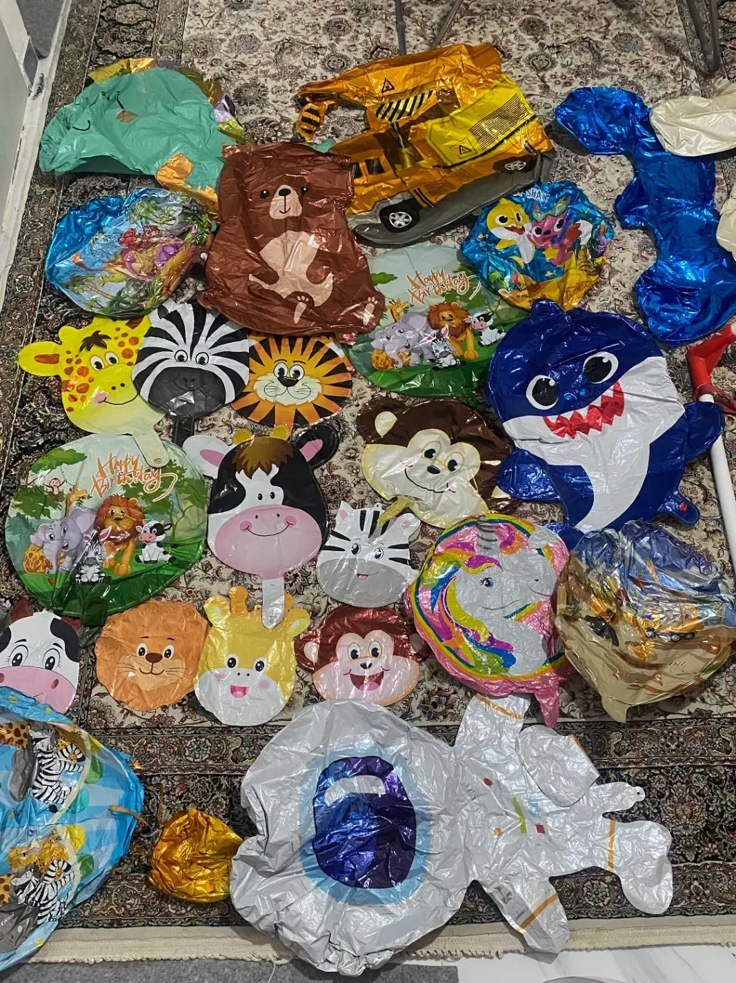 بادکنک فویلی ۲۱ عدد|اسباببازی بچه|اسلامشهر, شهرک واوان|دیوار