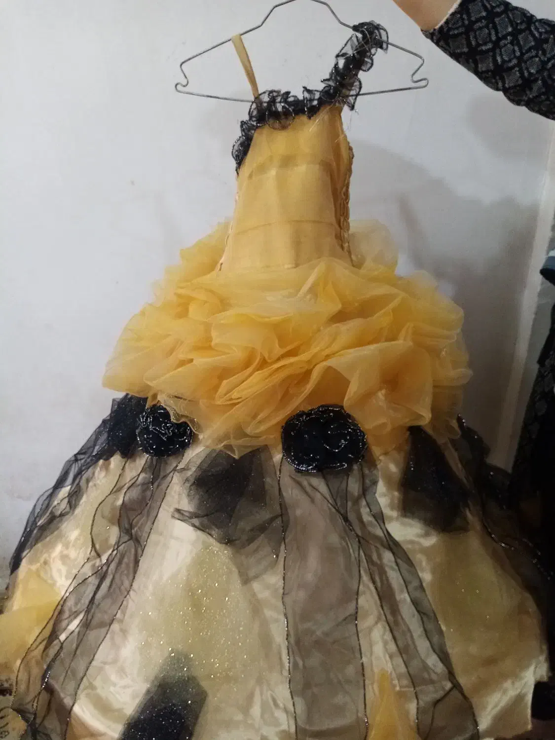 لباس مجلسی دخترونه ساتن ژیپون دار|لباس|خوی, |دیوار