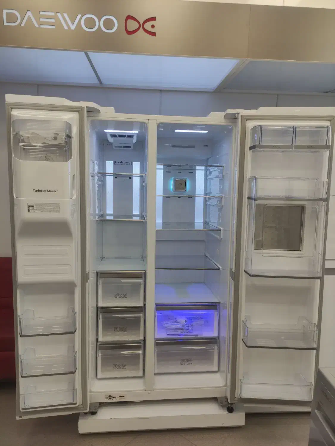 ساید بای ساید دوو پرایم 2 درب هوشمند 32 فوت سفید|یخچال و فریزر|پرهسر, |دیوار