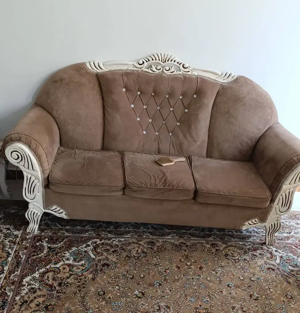 مبل شش نفره بامی غذاخوری هشت نفره|مبلمان خانگی و میز عسلی|اسلام‌شهر, شهرک الهیه|دیوار