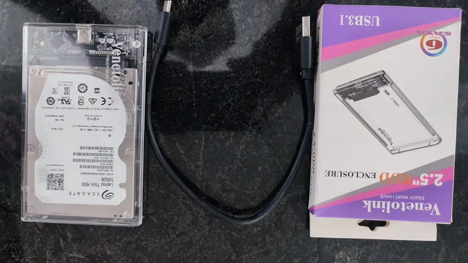 هارد اکسترنال ۵۰۰ گیگ|قطعات و لوازم جانبی رایانه|سنقر, |دیوار