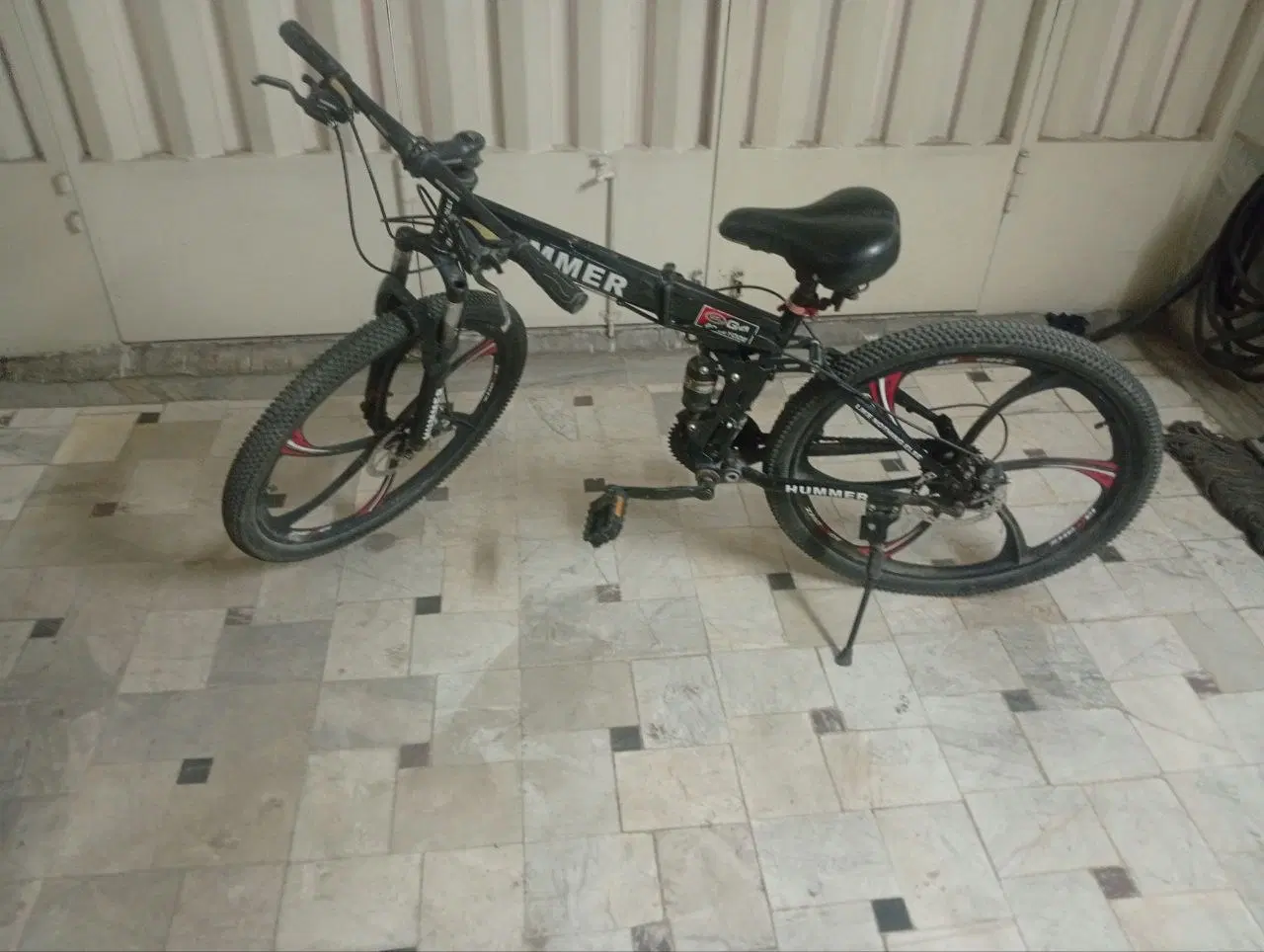 دوچرخه تاشو سایز HUMMER 26،کمکدار، ترمز دیسکی|دوچرخه، اسکیت، اسکوتر|تهران, شهید بهشتی|دیوار
