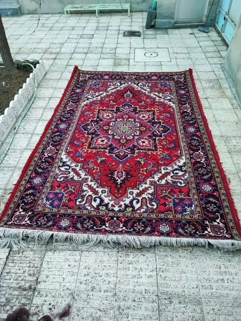 یک جفت فرش هریس تاجری|فرش|ممقان, |دیوار