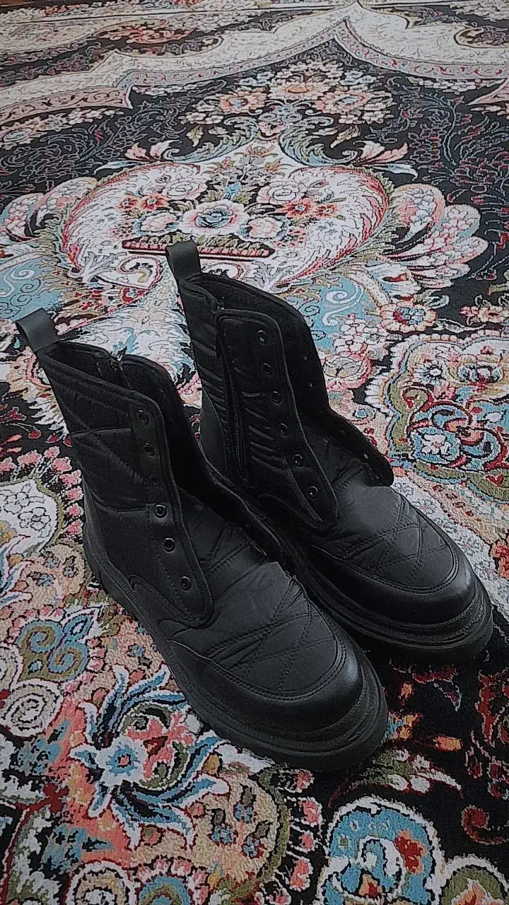 نیم بوت مشکی|کیف، کفش، کمربند|ازنا, |دیوار