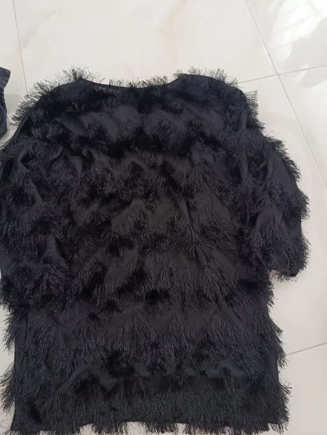 تونیک پاییز مجلسی برجسته تن نشده|لباس|پرهسر, |دیوار