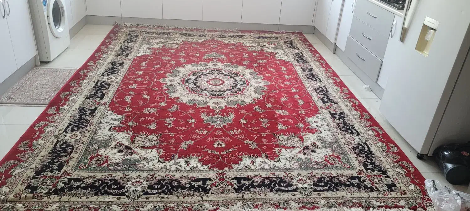 فرش ۱۲ متری  قدیمی|فرش|قدس, شهر‌قدس|دیوار