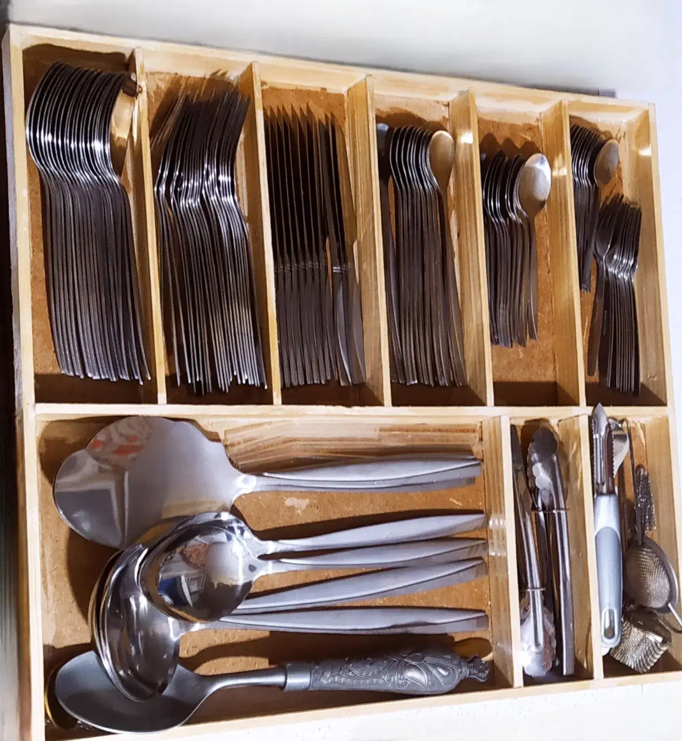 جا قاشقی داخل کشو|آب‌چکان و نظم‌دهنده ظروف|قوچان, |دیوار