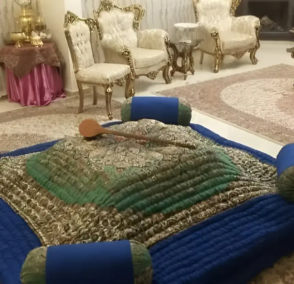 لحاف کرسی کلاسیک بارمان ابعاد 4 در 4 سنتی اصیل|رختخواب، بالش، پتو|تهران, شهرک ولیعصر جنوبی|دیوار