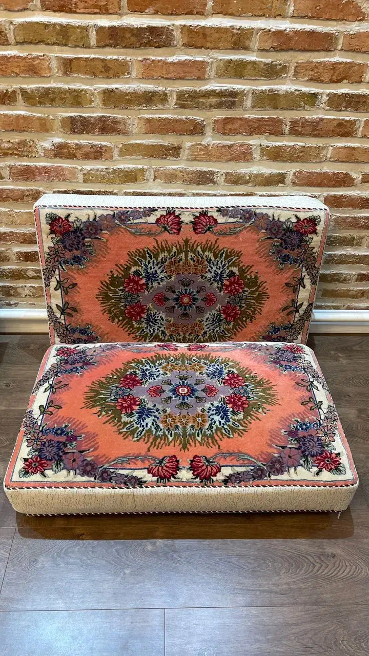 پشتی دست بافت ۵۰ رج تبریز|پشتی|تبریز, |دیوار