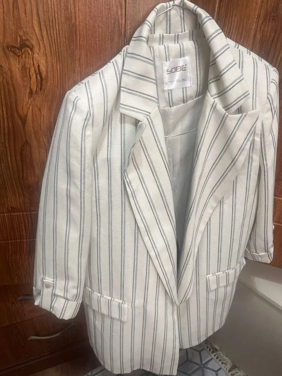 کت راه راه مناسب فصل|لباس|تهران, زرگنده|دیوار