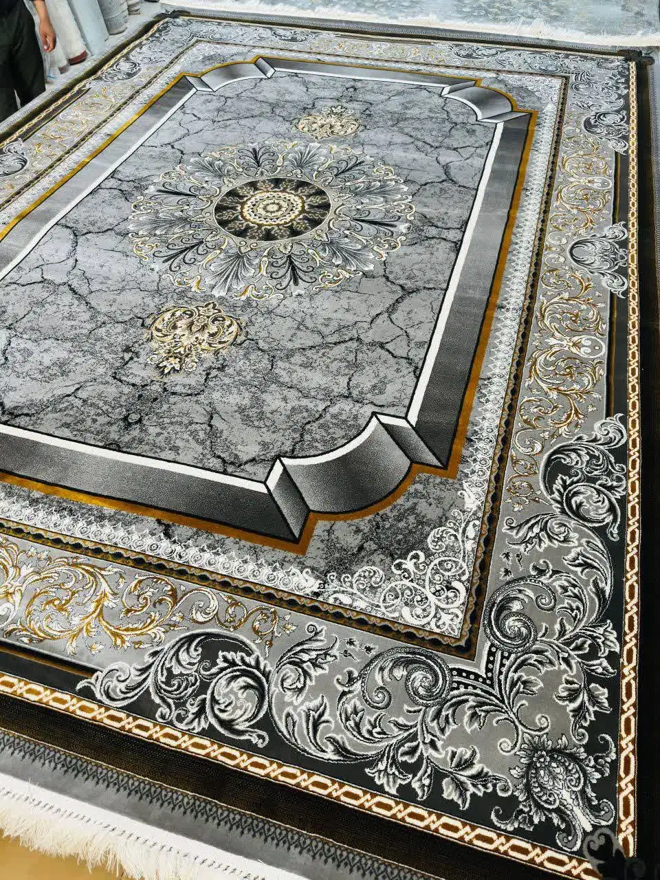 فرش ۱۲متری ۷۰۰ شانه تمام آکرولیک با کیفیت|فرش|آران و بیدگل, |دیوار