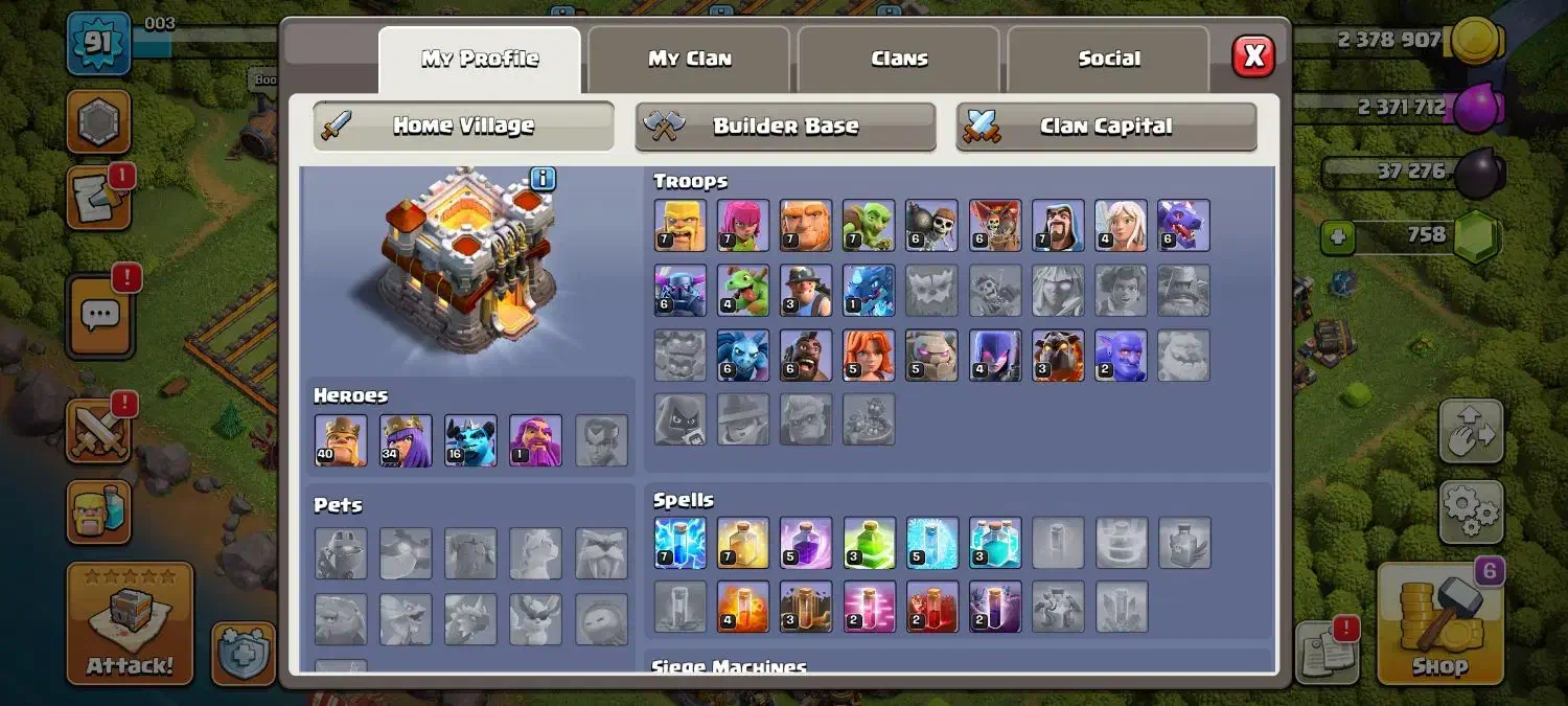 اکانت کلش|کنسول، بازی ویدئویی و آنلاین|کاشان, فاز ۱ ناجی آباد|دیوار