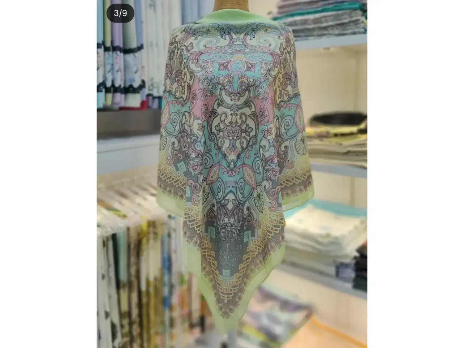 طرح جدید و بسیار زیبای روسری نخینه|لباس|گنبد کاووس, |دیوار