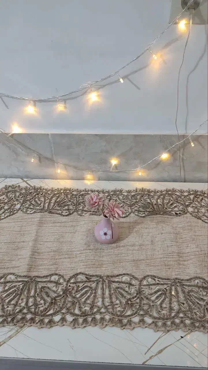 رو میزی|پرده، رانر، رومیزی|قم, باغ شازده|دیوار