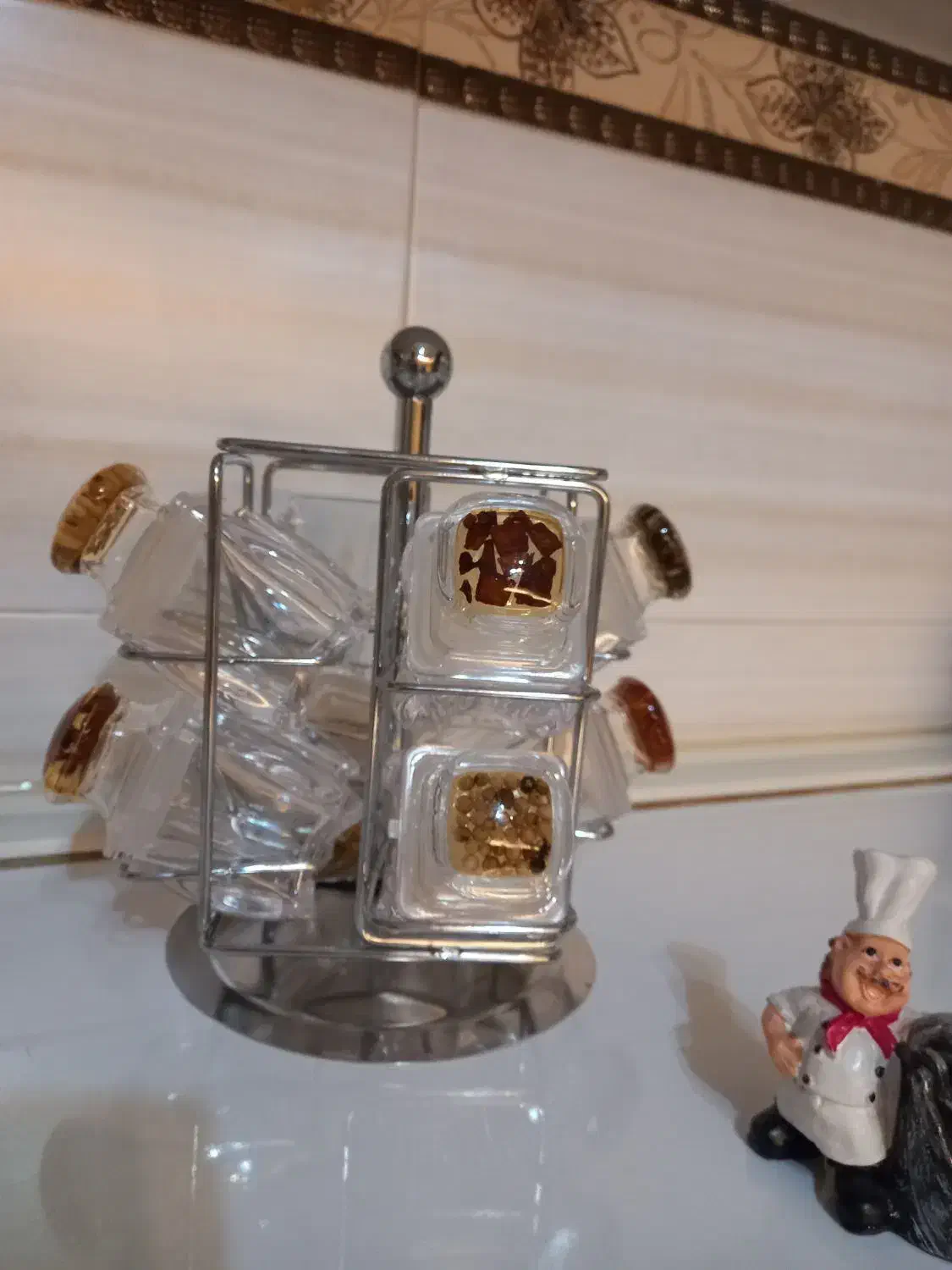 جا ادویه ای|ظروف نگهدارنده، پلاستیکی، یک‌بارمصرف|تبریز, |دیوار