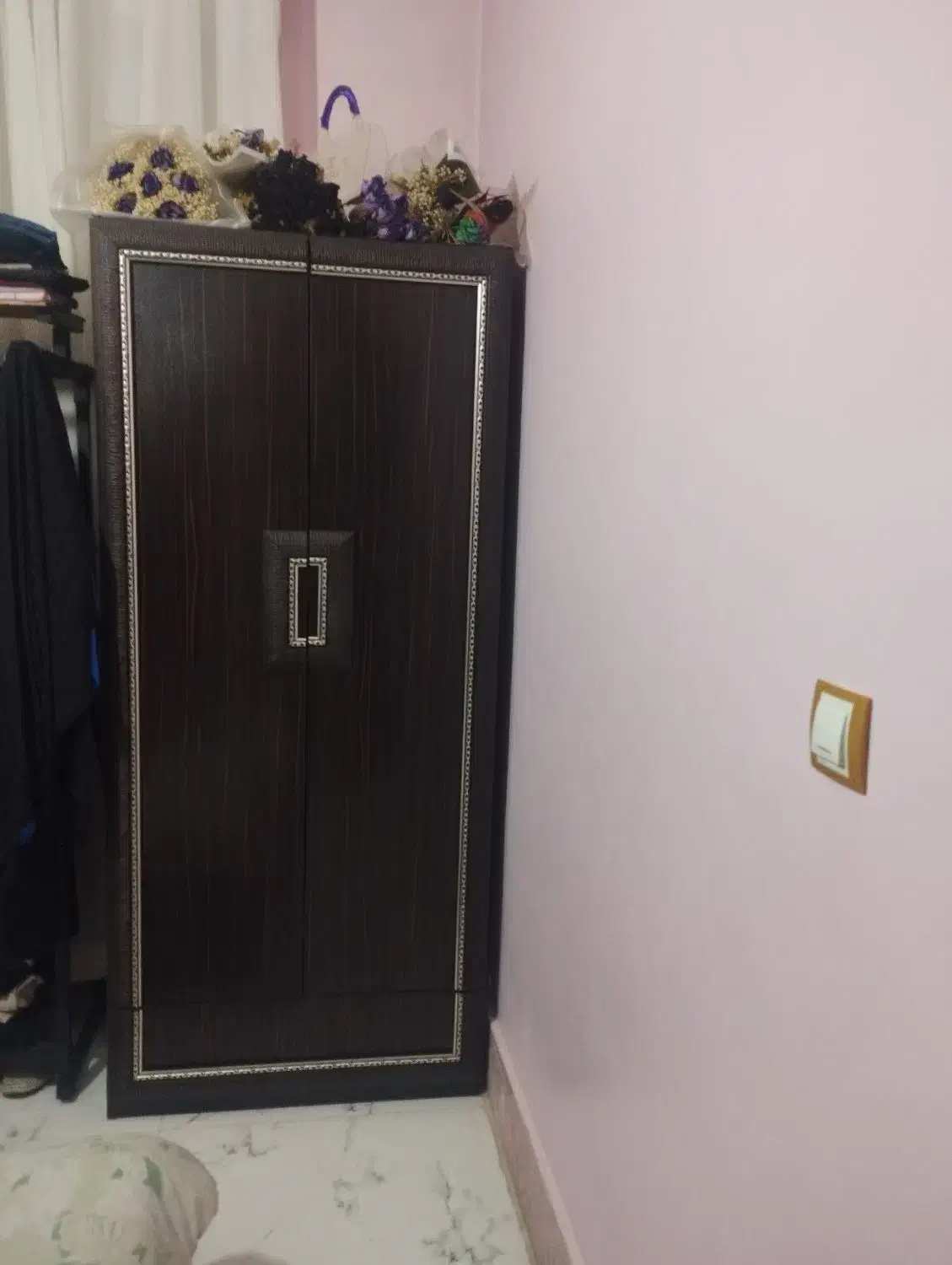 کمد لباس با جا کفشی درحد نو سالم تمیز|جاکفشی، کمد، دراور|دماوند, گیلاوند|دیوار