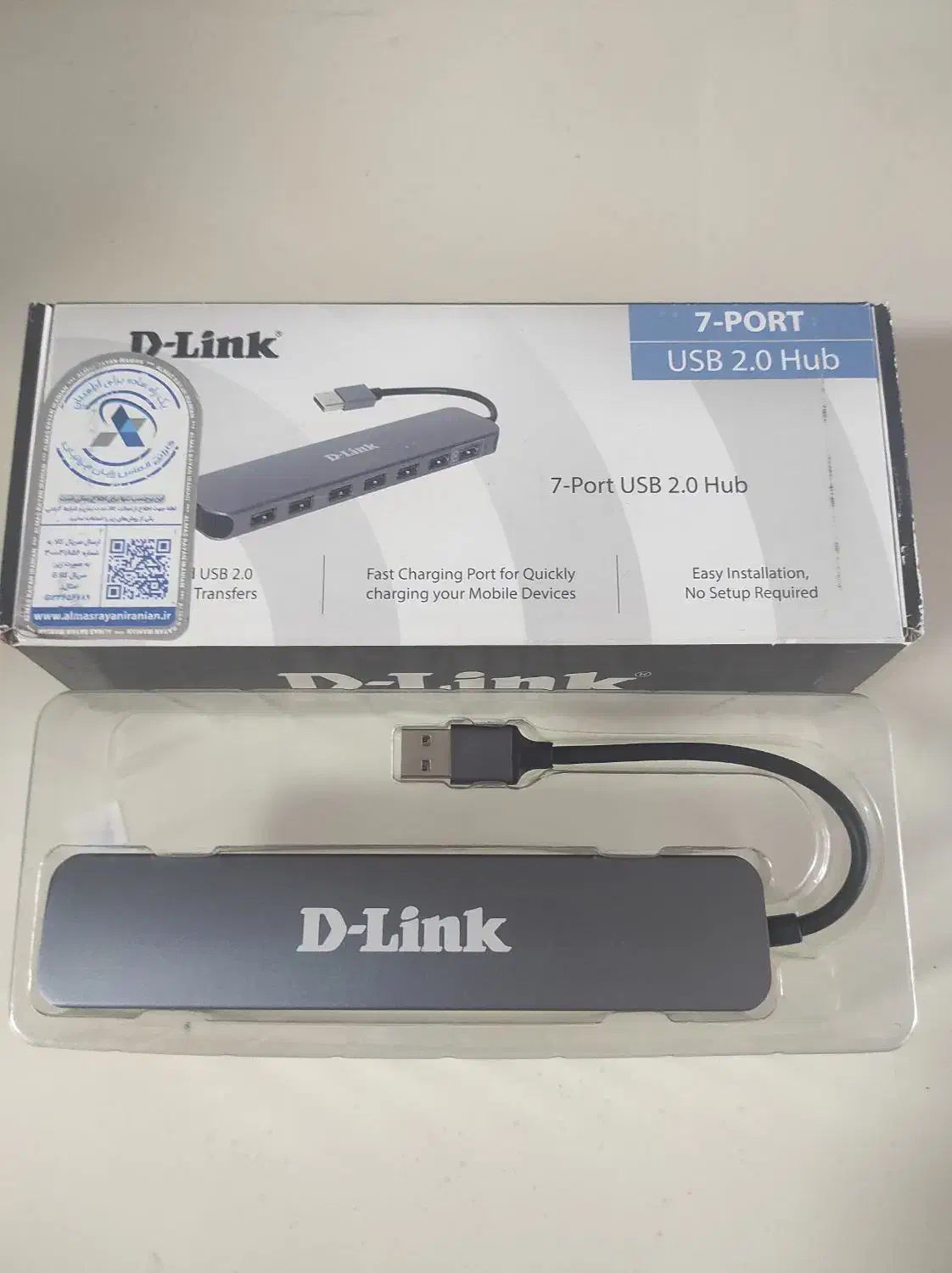 هاب‌ 7 پورت USB دی‌لینک|قطعات و لوازم جانبی رایانه|تبریز, |دیوار