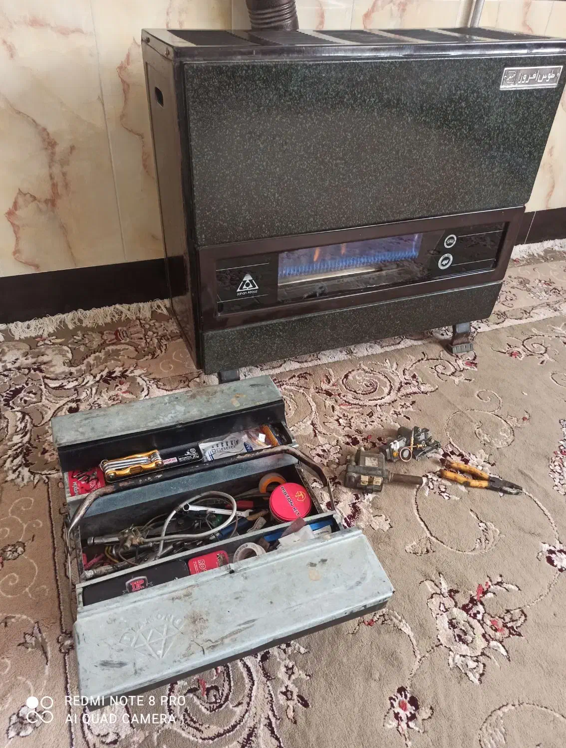 جوش مخزن تعمیرات آبگرمکن و بخاری در محل|خدمات پیشه و مهارت|تربت جام, المهدی|دیوار