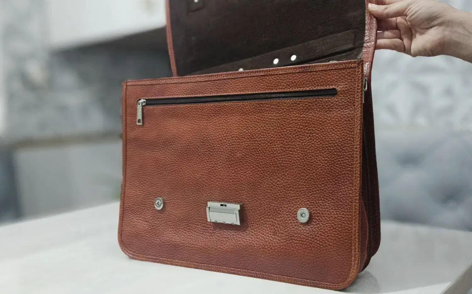 کیف چرم کارمندی|کیف، کفش، کمربند|اردبیل, |دیوار