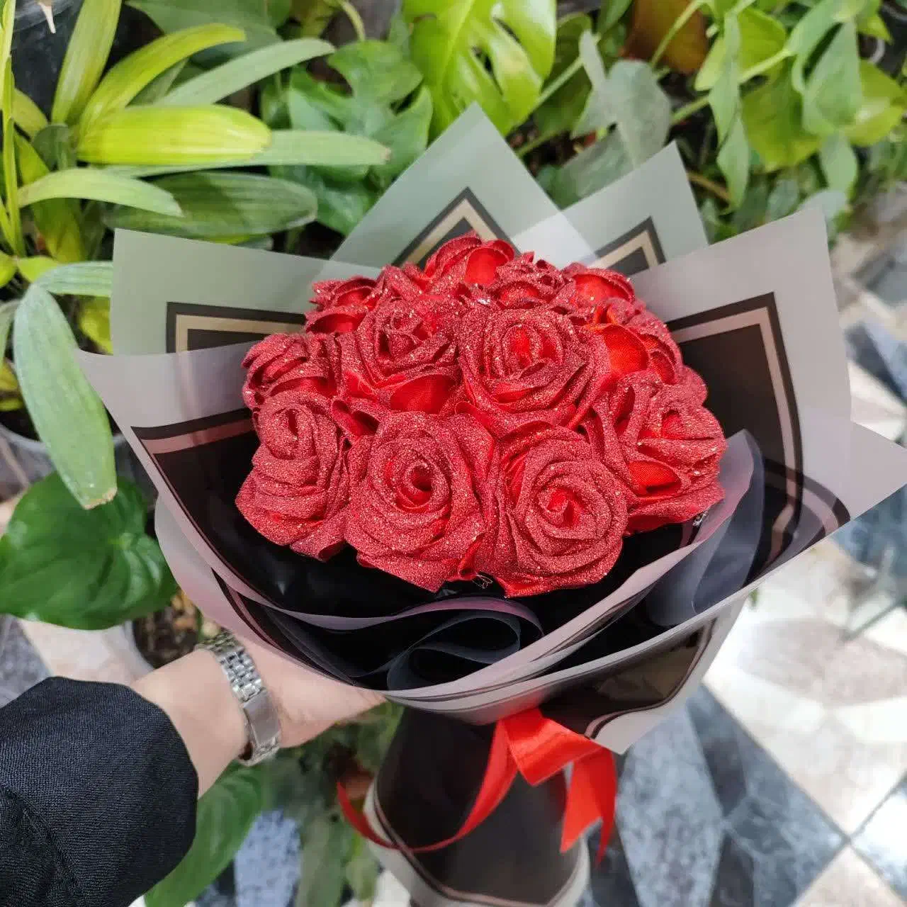 گل روبانی|گل مصنوعی|شاهینشهر, پاسداران|دیوار