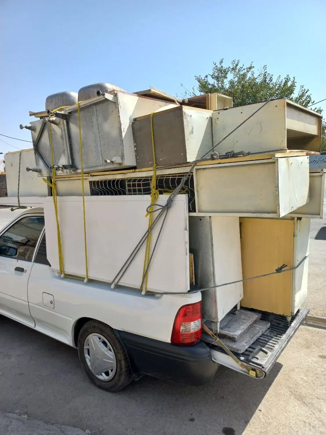 کابینت فلزی دسته دوم آشپزخانه ((خرید و فروش))|مصالح و تجهیزات ساختمان|مشهد, نظام دوست|دیوار