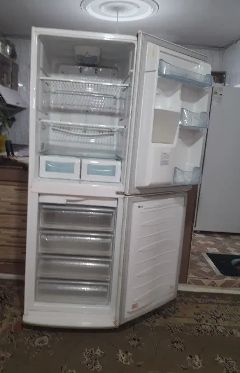 یک عدد یخچال ، فرش و میزTV|یخچال و فریزر|ویسیان, |دیوار