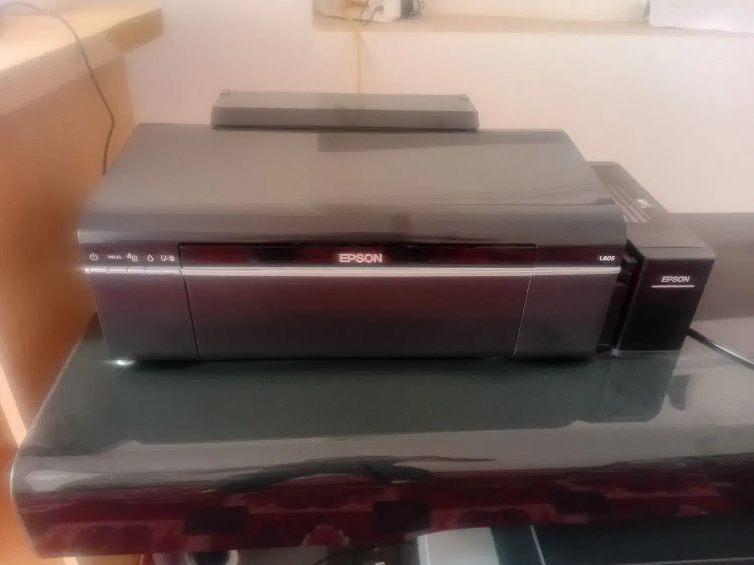 پرینتر اپسون ال۸۰۵|پرینتر، اسکنر، کپی، فکس|هشتگرد, گلسار|دیوار