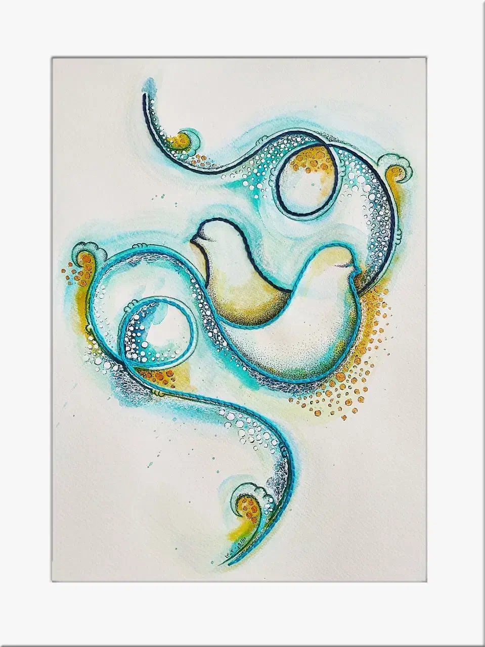 تابلوهای مدرن تلفیق نقاشی و دوخت|تابلو، نقاشی، عکس|تهران, جوادیه تهرانپارس|دیوار