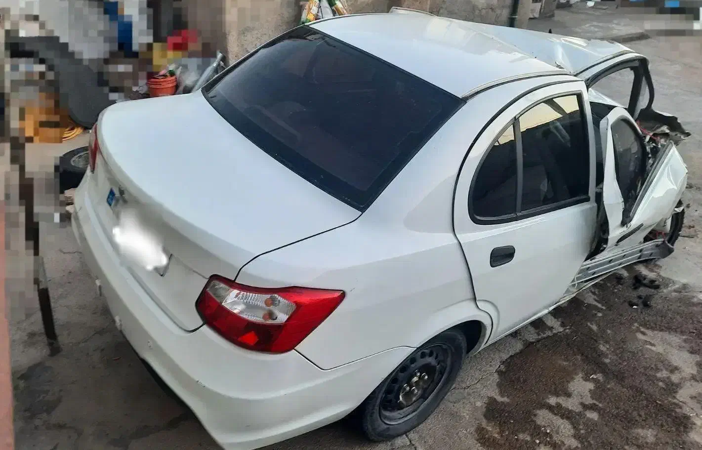 سایناsدوگانه سوزکارخانه مدل۱۴۰۳تصادفی|خودرو سواری و وانت|کرمانشاه, |دیوار