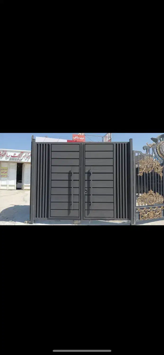 درب پنجره آهنی|مصالح و تجهیزات ساختمان|کاشان, یحیی آباد|دیوار