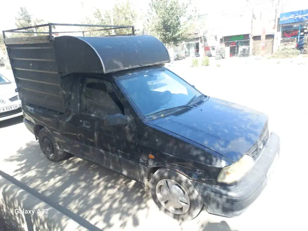 پراید وانت اطاق دار مشکی|خودرو سواری و وانت|مشهد, نوده|دیوار