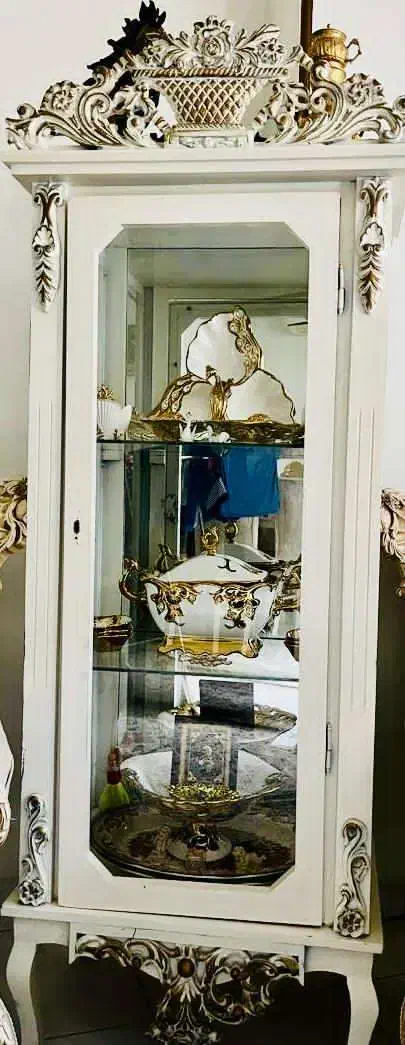 بوفه سه طبقه شیشه ای|بوفه، ویترین، کنسول|ساری, |دیوار